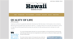 Desktop Screenshot of hawaiiqualityoflife.org
